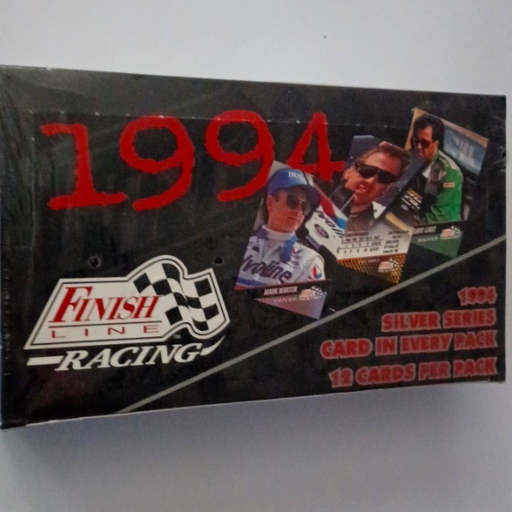 1994 Finish Line Racing NASCAR Silver Series Edition 36 Pack Factory SEALED BOX